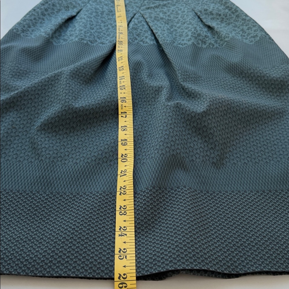 Piazza Sempione Elegant Gray/Green Skirt Made in Italy Size S. - Picture 13 of 17